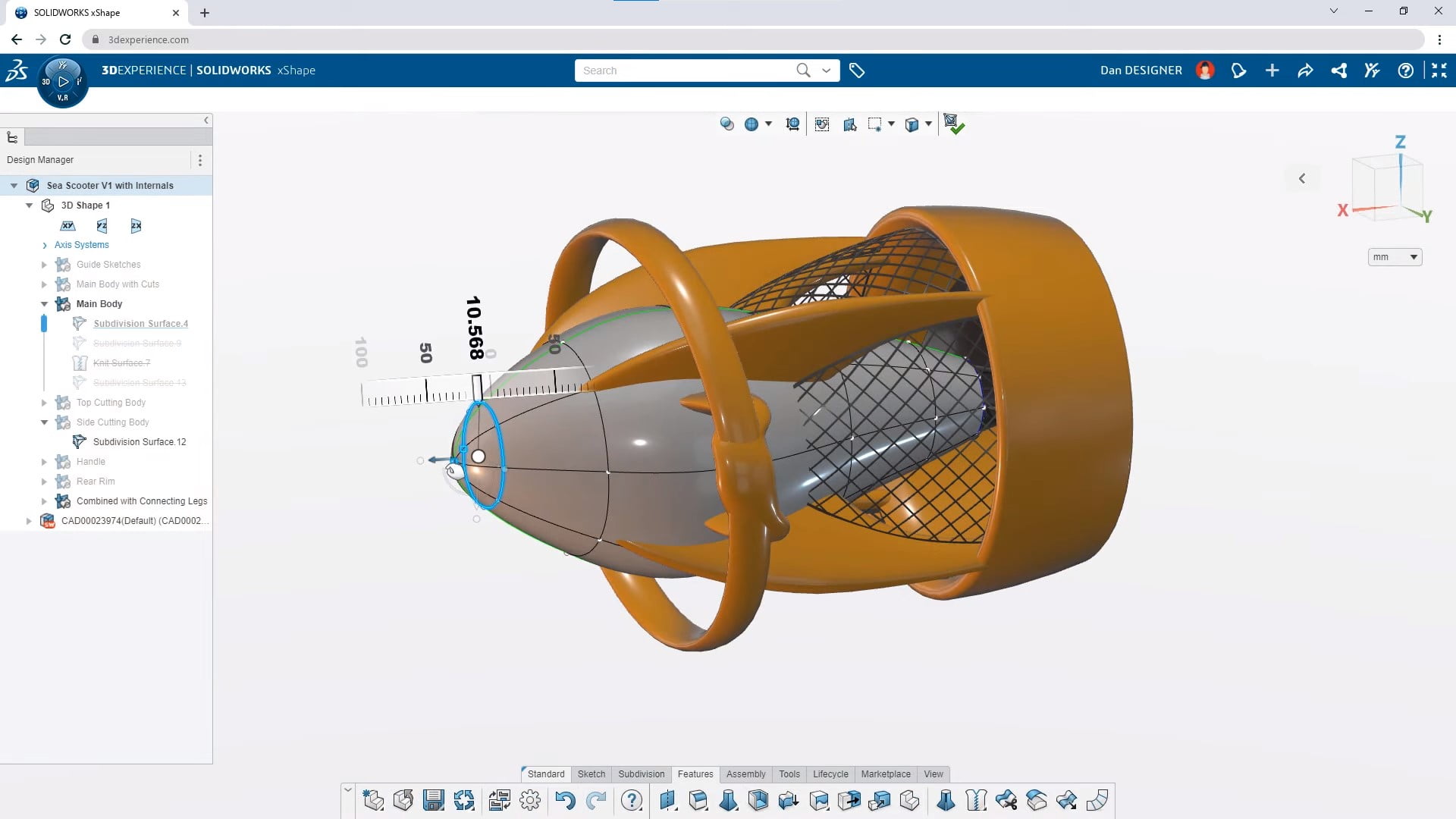 3D Sculptor Sub D Modelling