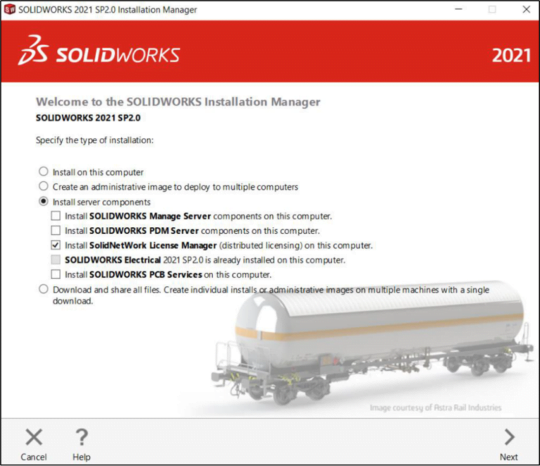 SOLIDWORKS Network License (SNL) Manager - Install Process