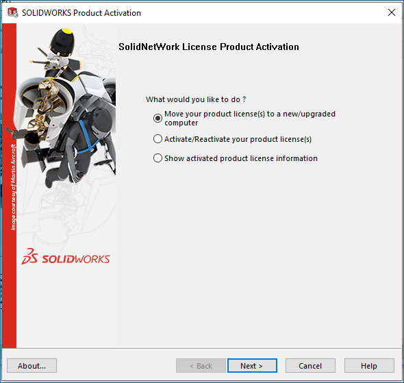 SOLIDWORKS - Product Activation