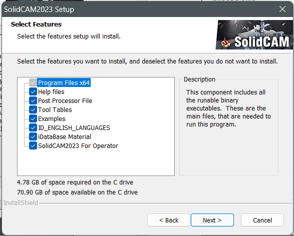 SolidCAM Setup 4