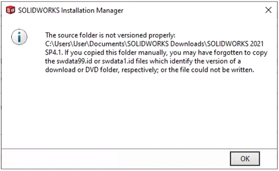 SOLIDWORKS - Error - Missing File