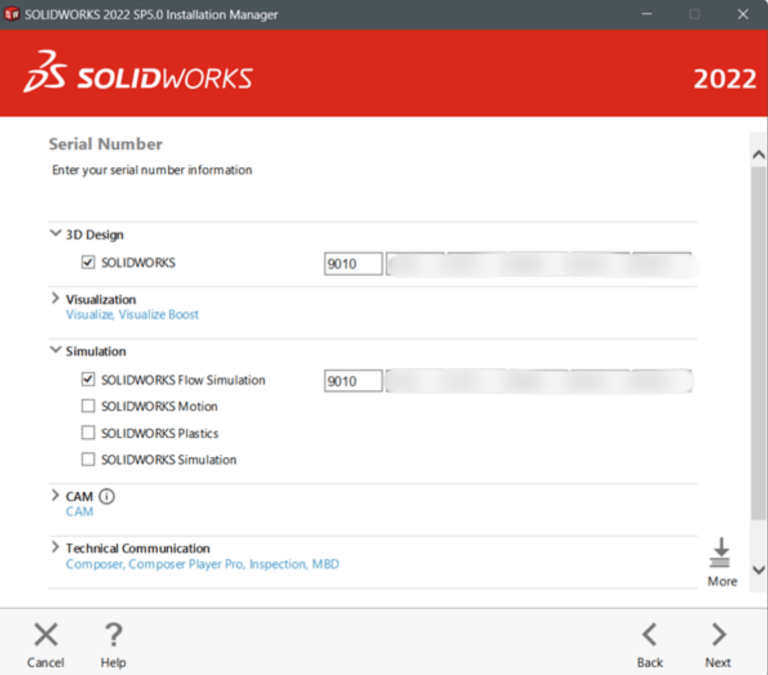 SOLIDWORKS Serial Number