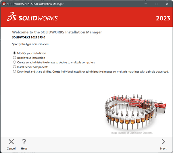 SOLIDWORKS Installation Manager