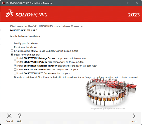 SOLIDWORKS Installation Manager