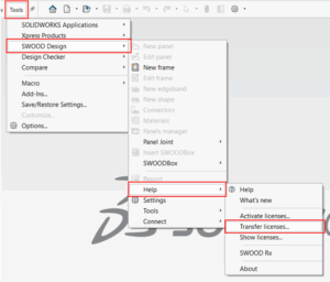 How to Find SWOOD License Key 2