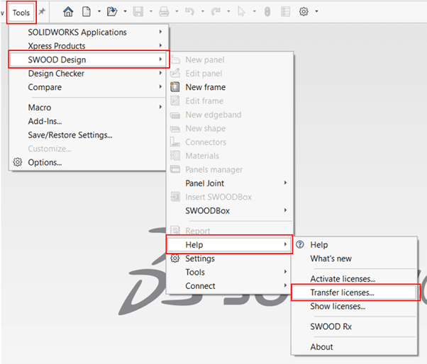 How to Find SWOOD License Key 2