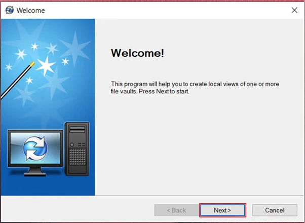SOLIDWORKS PDM local vault view setup - Welcome Tab