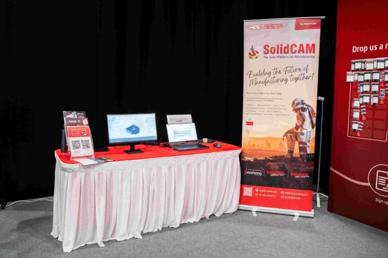 Booth SolidCAM 1 min