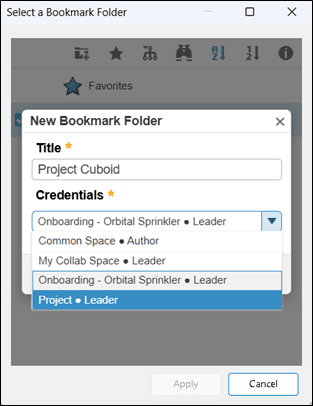 3DEXPERIENCE Platform - Drop Down Menu