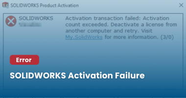 SOLIDWORKS Activation Failure